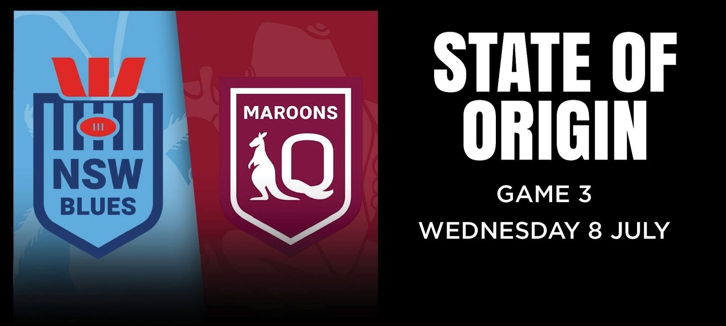 State Of Origin #3 - SGM & Single
